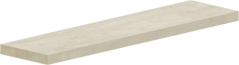 Polica rovná 100x25x3, 6cm - Jaseň