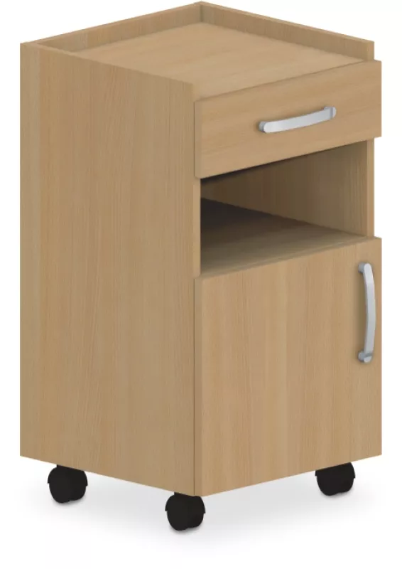 Nočný stolík 45x45x82cm - Čerešňa Havana