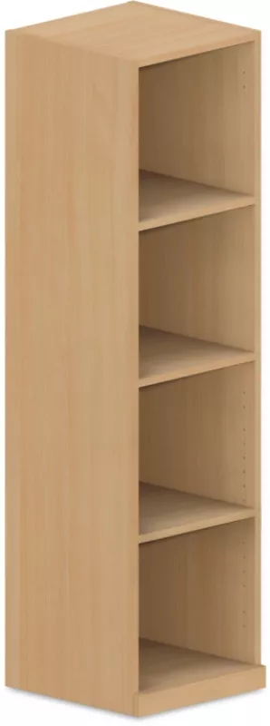 Policová skriňa 40x40x145cm - Jelša zlatočervená