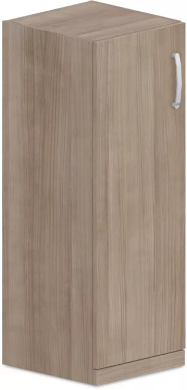 Policová skriňa, dvierka 40x42x110cm - Buk biely