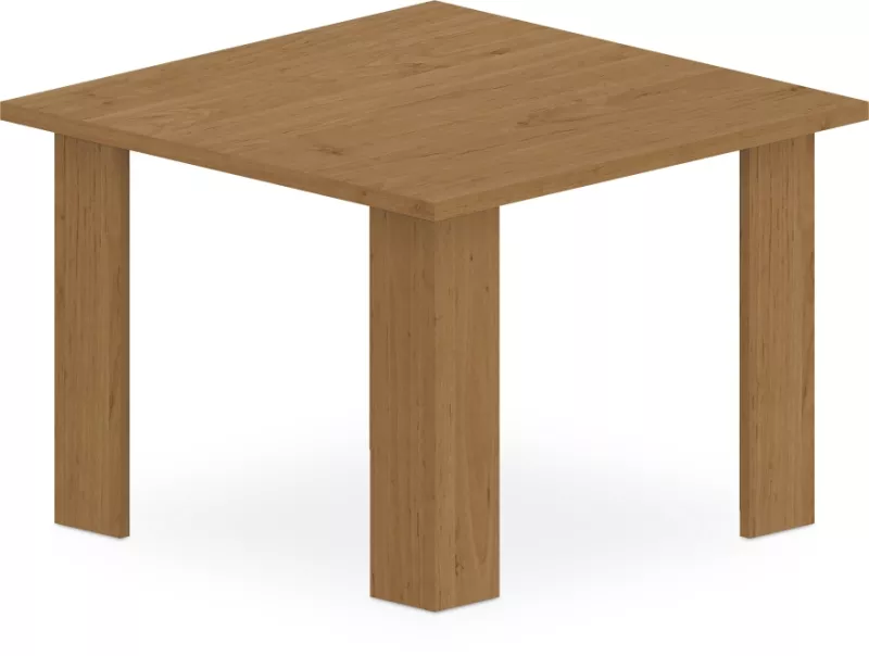 Konferenčný stolík 80x80cm - Jelša zlatočervená