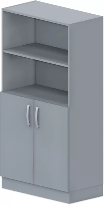 Skříň policová, dvířka/niky 80x42x152,5cm - Javor