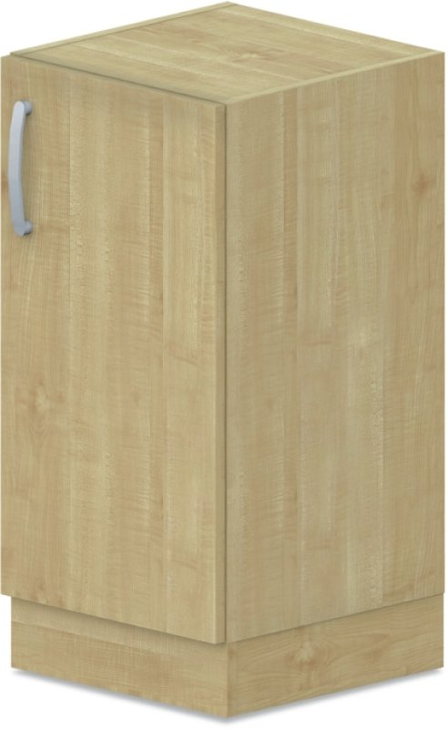 Skříň policová, dvířka/niky 40x42x82,5cm - Šedá