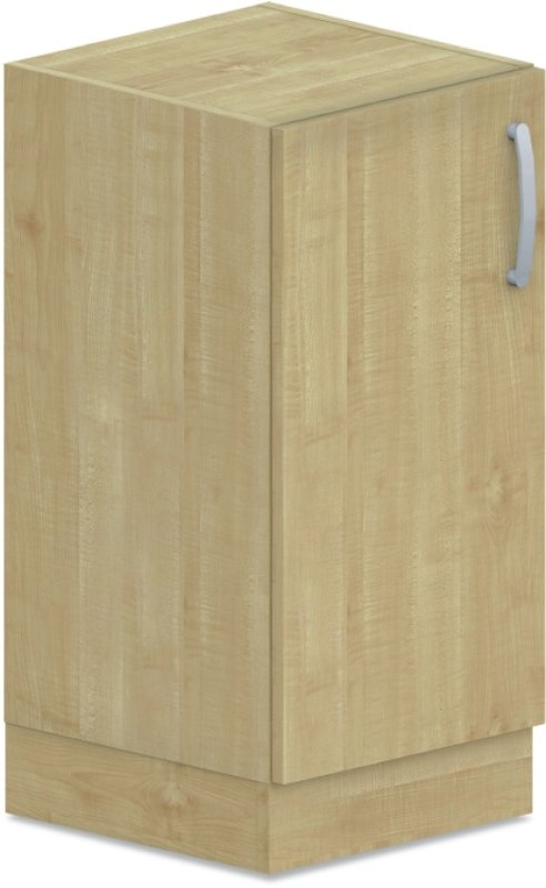 Skriňa policová, dvierka/niky 40x42x82, 5cm - Sivá