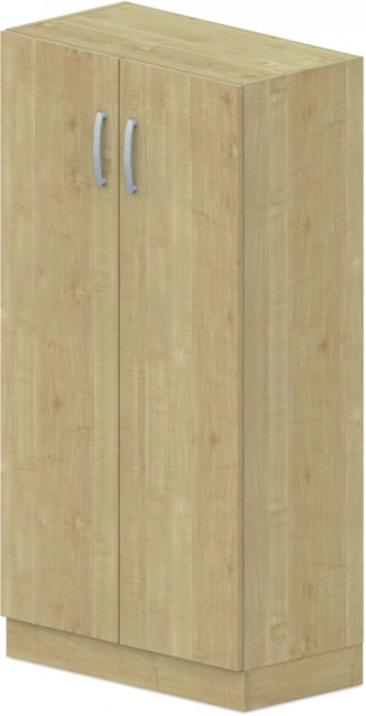 Skriňa policová, dvierka 80x42x152, 5cm - Sivá