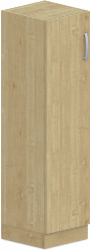 Skriňa policová, dvierka 40x42x152, 5cm - Sivá