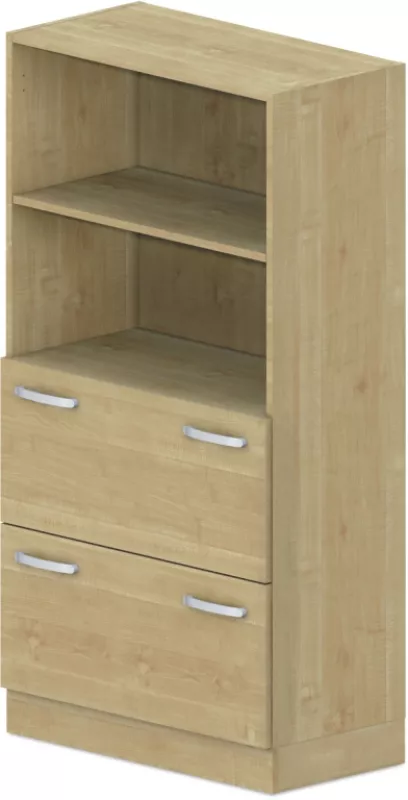 Skriňa policová, registratúry/niky 80x42x152, 5cm - Javor