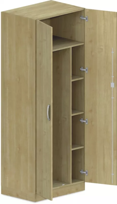 Šatní skříň 80x57x210cm - Třešeň