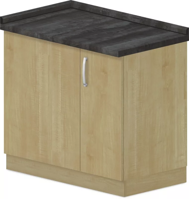 Spodní skříňka rohová 100x60x90cm - Šedá