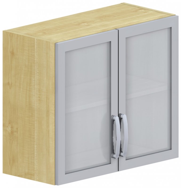 Horná skrinka dvojdverová 70x32x60cm - Sivá