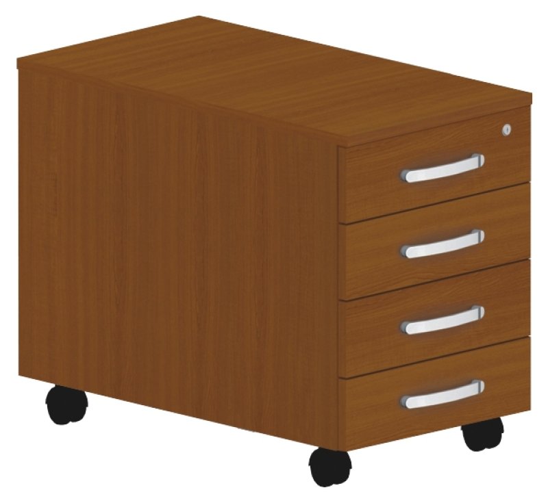 Mobilný kontajner 43x80x59, 5cm - Šedá