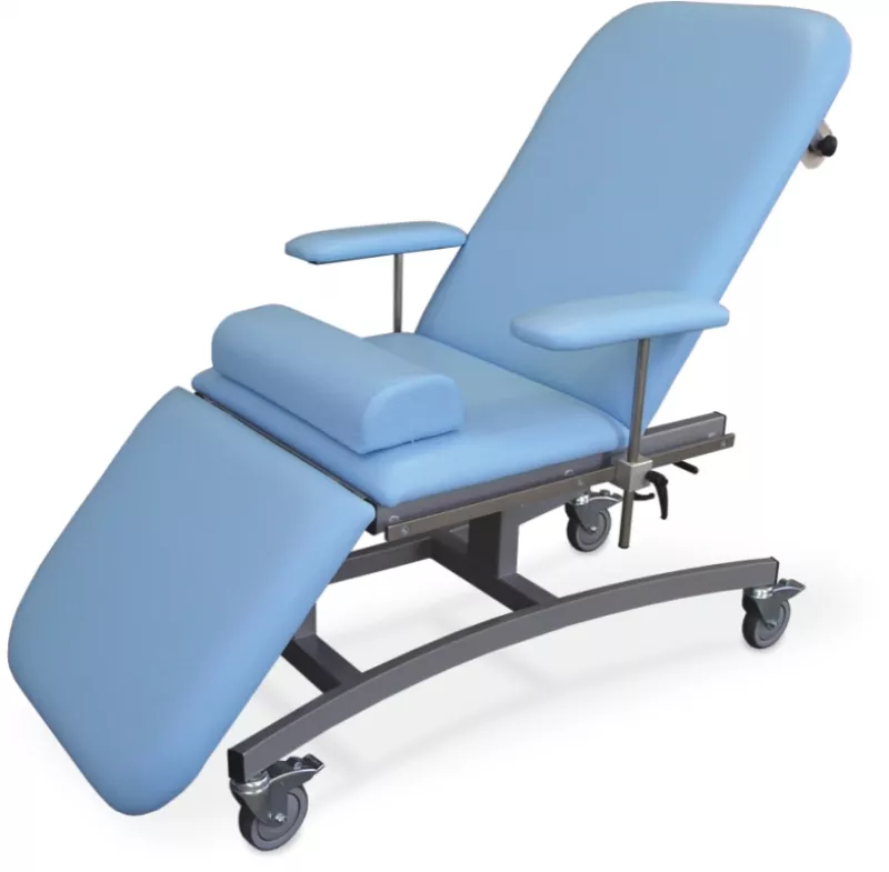 Polohovatelné odběrové křeslo