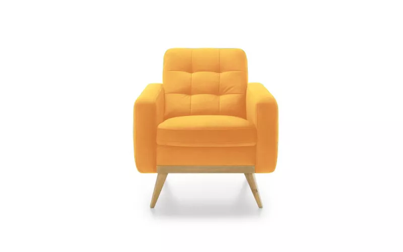 Křeslo NOVA 83x78x87 - Žlutá