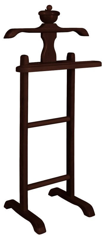 Nemý sluha z bukového dreva výška 116cm - Buk-jelša