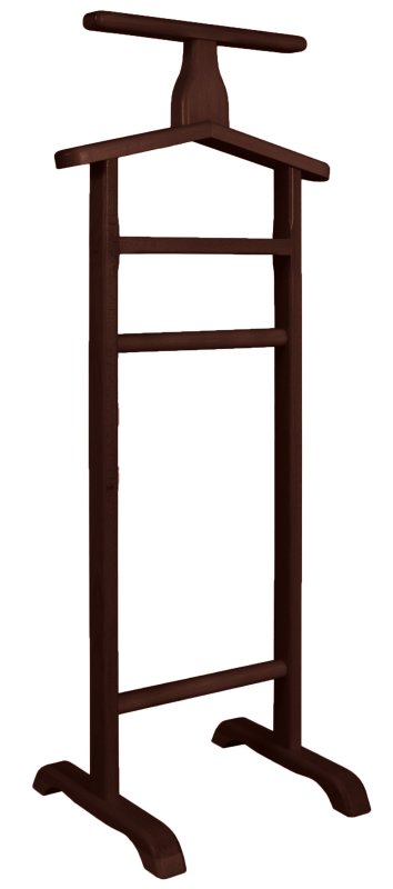 Nemý sluha z bukového dreva výška 116cm - Buk-prírodný