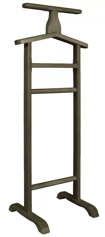 Nemý sluha z bukového dreva výška 116cm - Buk-šedá