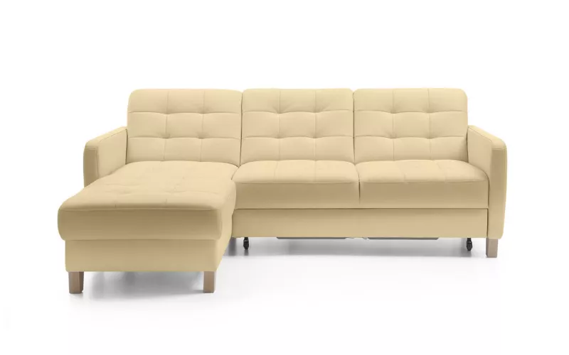 ELIO rohová sedacia súprava, orientácia ľavá strana 217x173x94 - Béžová