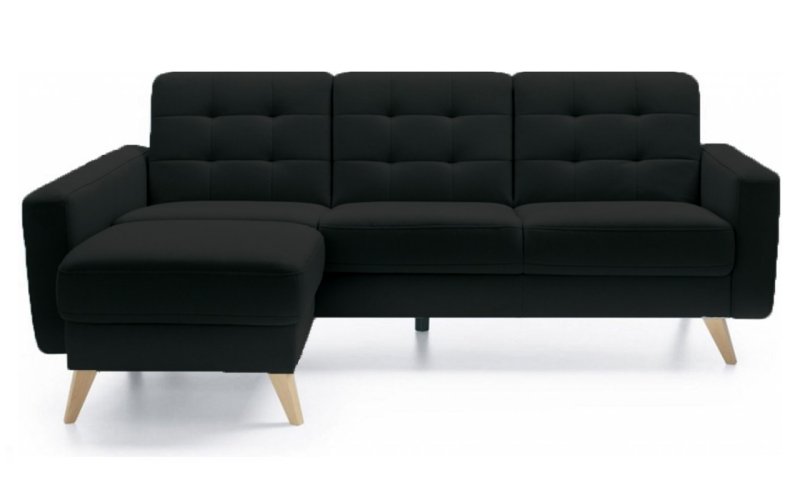 NAPPA rohová sedací souprava 222x156x87 - Žlutá