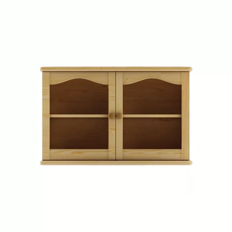 Vitrína z masívnej borovice 90x30x60cm cm - Borovica