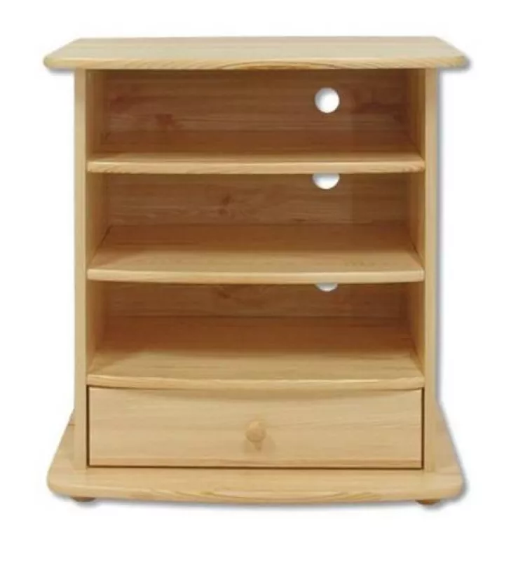Televízny stolík z masívnej borovice 72x44x84cm - Borovica