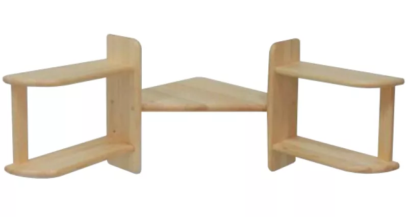 Polica 77x77x40cm - Borovica