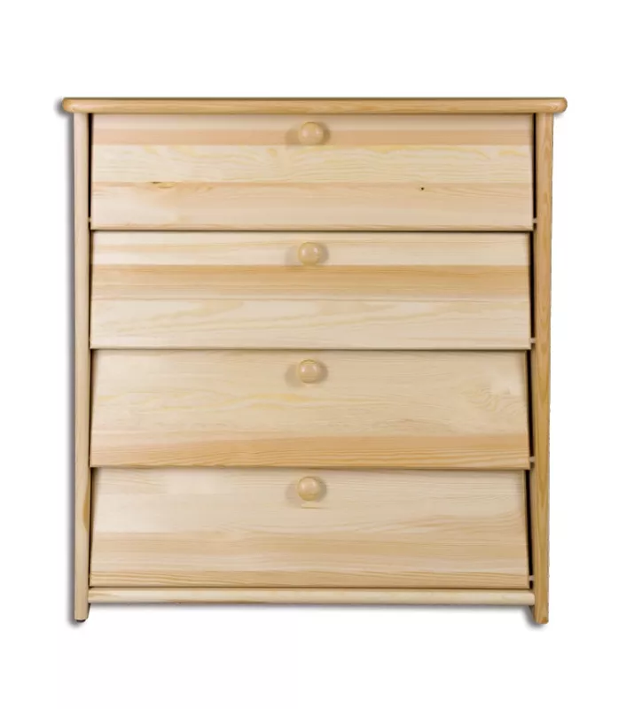 Botník s výklopnými zásuvkami z masivní borovice 72x40x80cm - Borovice