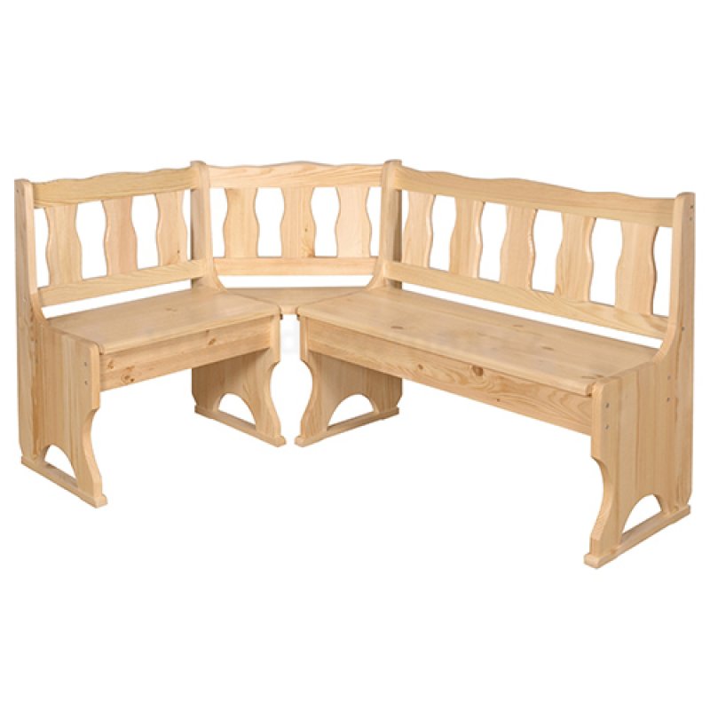 Jídelní lavice 150x110x86cm - Šedá