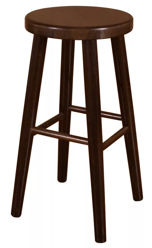 Drevený taburet (60 cm) - Orech