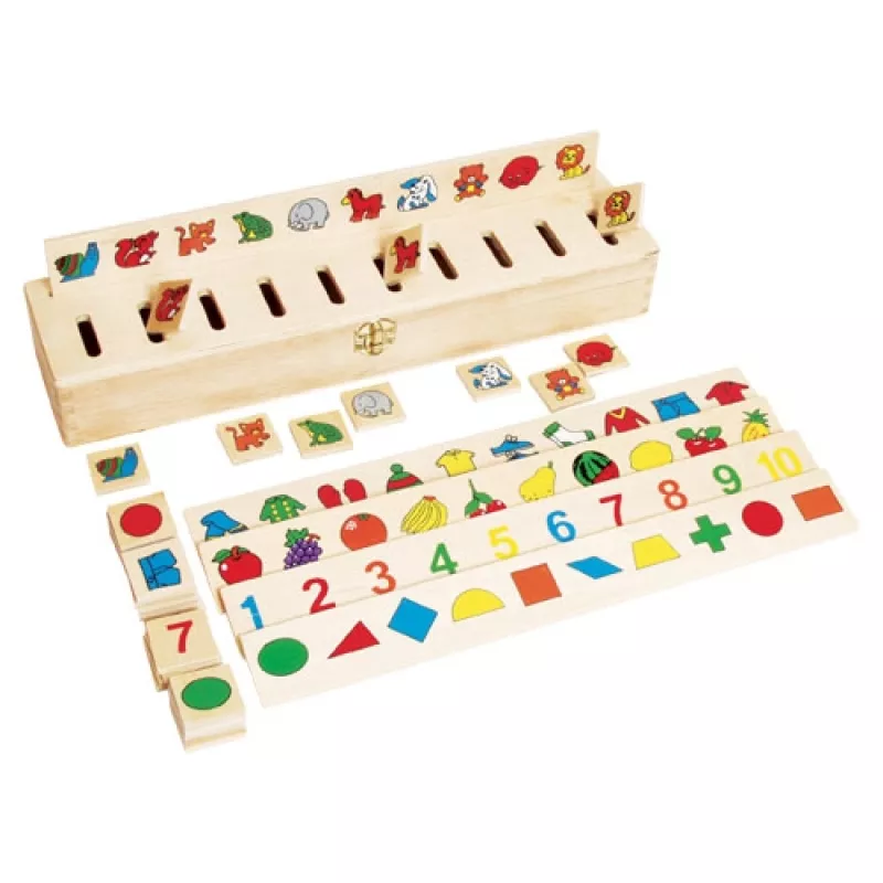 Dřevěná krabička pro nejmenší