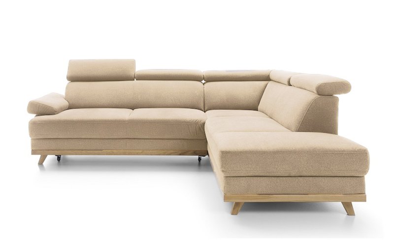 MEMO rohová sedacia súprava, orientácia pravá strana 255x206x82 - Antracit