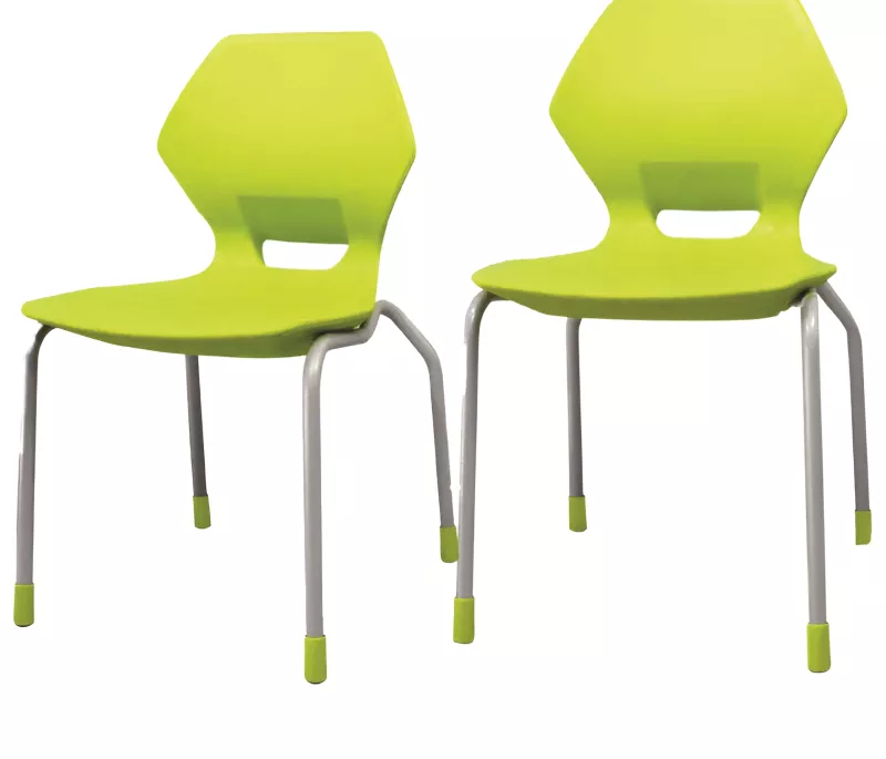 Židle DIAMOND polypropylen velikost 6 - Limetková