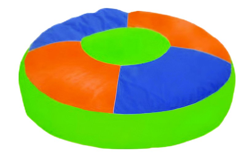 Polštář s barevnými klíny