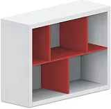 Policová skrinka 100x35x75cm - Marmara blue