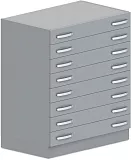 Zásuvková skriňa na lieky 90x57x107cm - Wenge