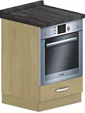 Spodní skříňka vestavná 60x60x90cm - Javor