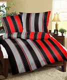 Obliečky krep - 140/200 + 70/90 - 279 Červený - POSLEDNÉ KUSY