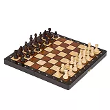 Šachy dřevěné z bukového dřeva 28x28cm