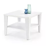 Konferenční stolek Manta 70x70x54cm - Bílá - doprodej