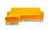 ELIO rohová sedacia súprava, orientácia ľavá strana 230x173x94 - Žltá