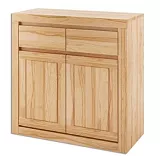 Komoda kombinovaná z prírodného buku 90x41x90cm - Lausane