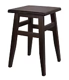 Drevený taburet v.45cm - Orech