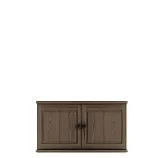 Skříňový nástavec z masivní borovice 90x57x50cm - Šedá