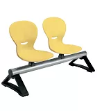 Lavice NEWS 2 místná - Žlutá